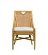 SILLA BISTRO RATTAN CON COJÍN