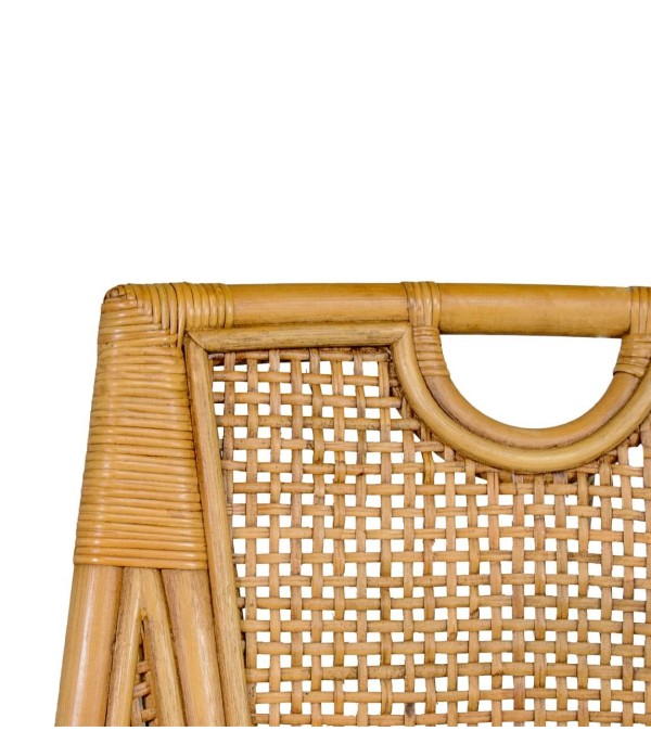 SILLA BISTRO RATTAN CON COJÍN