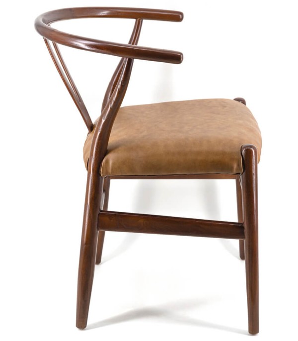 SILLA CAMEL PIEL