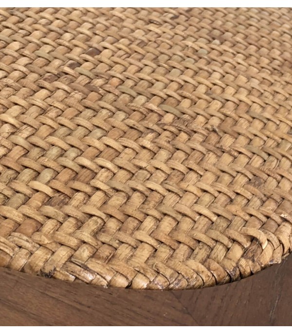 SILLA STAR GIRATORIA RATTAN