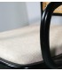SILLÓN TEKA NEGRO TAPIZADO