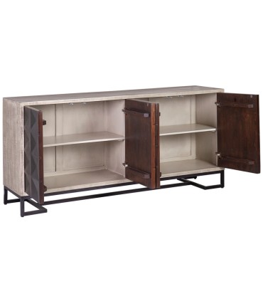 BUFET GATSBY 4 PUERTAS NEGRO