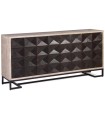 BUFET GATSBY 4 PUERTAS NEGRO
