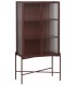 VITRINA TEJA METAL CRISTAL