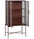 VITRINA TEJA METAL CRISTAL