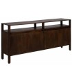 APARADOR MARRÓN MADERA DE MANGO 190X40X86 CM