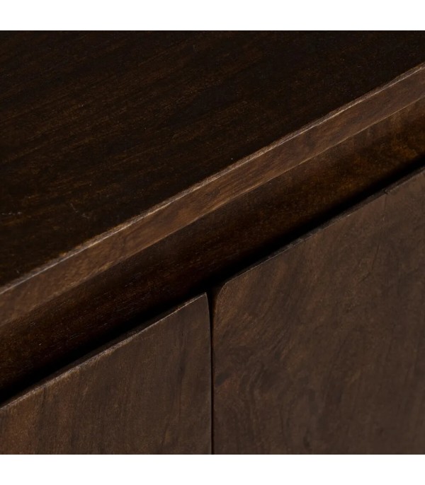 APARADOR MARRÓN MADERA DE MANGO