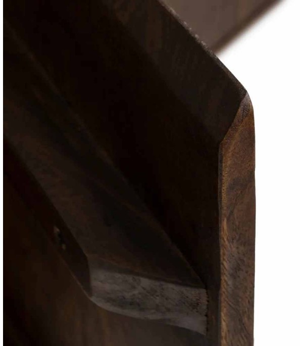 APARADOR MARRÓN MADERA DE MANGO