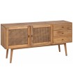 APARADOR MIEL MADERA MINDI 150 X 40 X 77 CM
