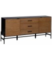APARADOR NEGRO NATURAL DM MADERA