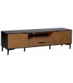 MUEBLE TV NEGRO NATURAL DM MADERA