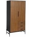 ARMARIO NEGRO NATURAL DM MADERA