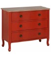 CÓMODA TERRACOTA MADERA