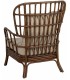 SILLÓN MARRÓN RATÁN