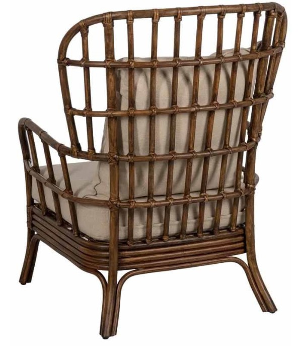 SILLÓN MARRÓN RATÁN