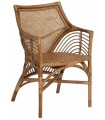 SILLÓN MARRÓN RATÁN