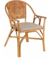 SILLA NATURAL RATTAN 56 X 60 X 84 CM