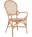 SILLA NATURAL RATÁN CAIPE 57 X 50 X 99 CM
