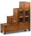 MUEBLE ESCALERA FLAMINGO DERECHA 4 CAJONES 2 PUERTAS