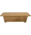 MUEBLE TV OLMO MACIZO 180X44X60 TALLADO