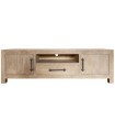 MUEBLE TV MADERA DE HEVEA METAL