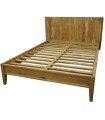 CAMA ACACIA 184X200X110 180X200 ALTURA SOMIER 40.5