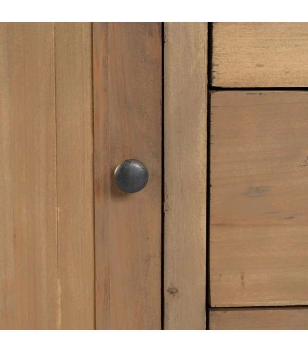APARADOR MARRÓN MADERA DE PINO