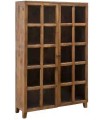 VITRINA NATURAL MADERA DE MANGO SALÓN