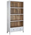 ESTANTERÍA MANGO 100X40X198 CM DESGASTADO BLANCO