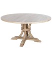 MESA REDONDA COMEDOR MADERA MACIZA
