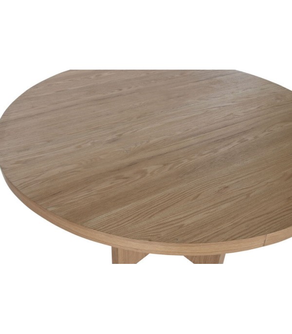 MESA REDONDA COMEDOR ROBLE MDF VENEER