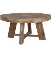 MESA COMEDOR TECA RECICLADA REDONDA
