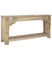 CONSOLA MADERA TALLADA PIEZA ÚNICA