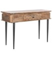 CONSOLA MANGO METAL NATURAL