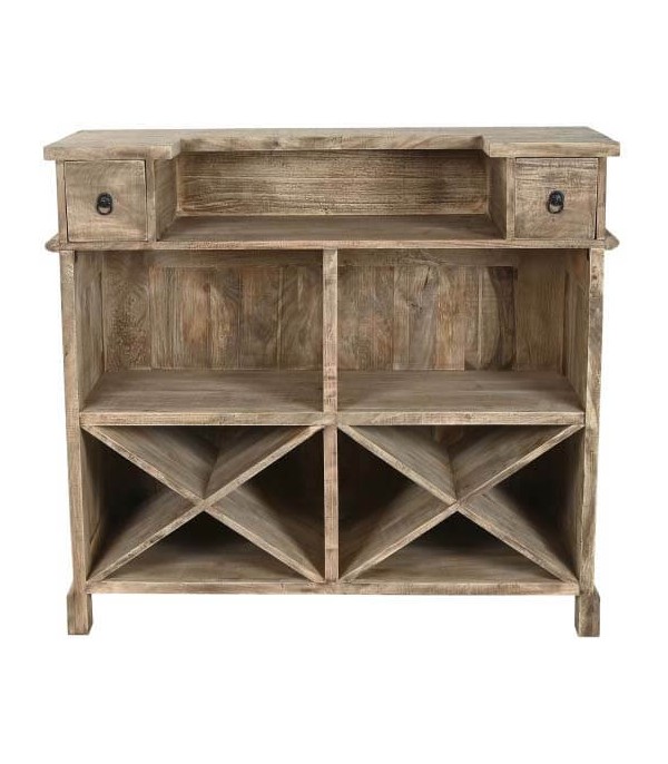 MUEBLE BAR MANGO NATURAL