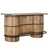 MUEBLE BAR MANGO METAL BARRIL