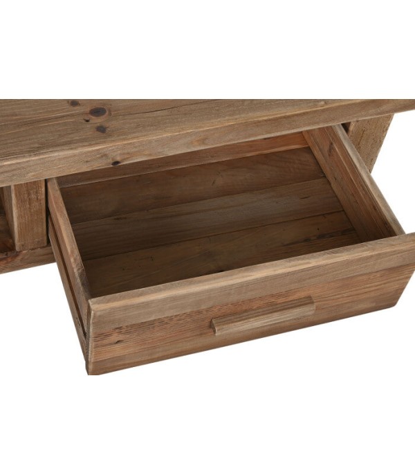 MESA CENTRO MADERA RECICLADA PINO