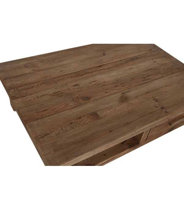 MESA CENTRO MADERA RECICLADA PINO