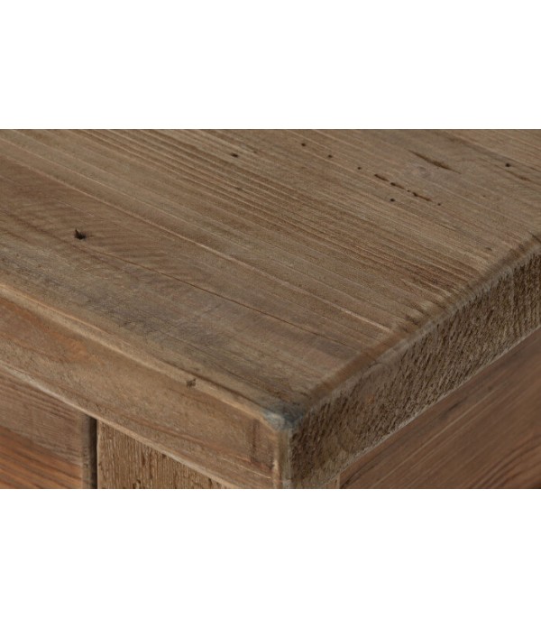 MESA CENTRO MADERA RECICLADA PINO