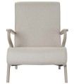 BUTACA ABETO POLIÉSTER BEIGE 67X80X85 CM