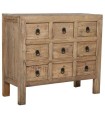 CAJONERA OLMO MACIZO ENVEJECIDO 97X40X86 CM