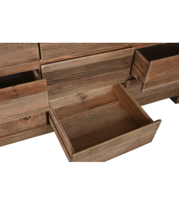 CÓMODA MADERA RECICLADA PINO
