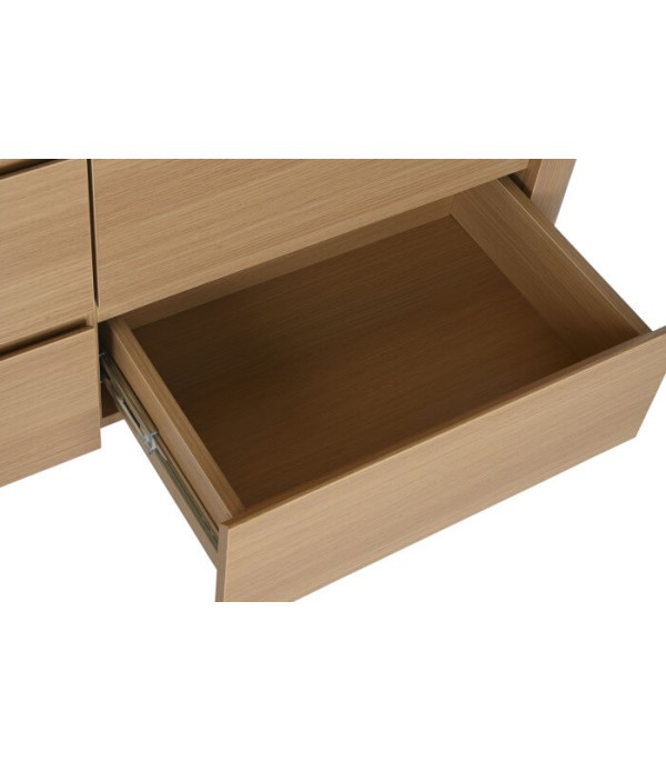 CÓMODA MARMOL MDF TRAVERTINO
