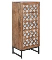 CHIFONIER MANGO ESPEJO NATURAL 45X35X106 CM