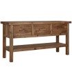 CONSOLA MADERA RECICLADA PINO NATURAL