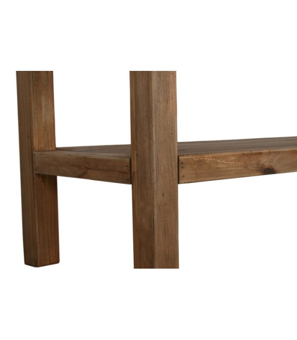 CONSOLA MADERA RECICLADA PINO NATURAL