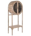 MUEBLE BAR MADERA RECICLADA TECA NATURAL 75X40X182 CM