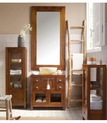 VITRINA STAR 2 CAJONES 1 PUERTA