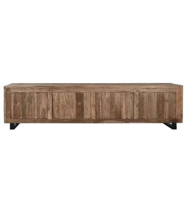 MUEBLE TV TECA RECICLADA COCO 4 PUERTAS