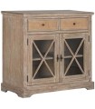 APARADOR MADERA DE BAYUR RATÁN 100X45X90 CM